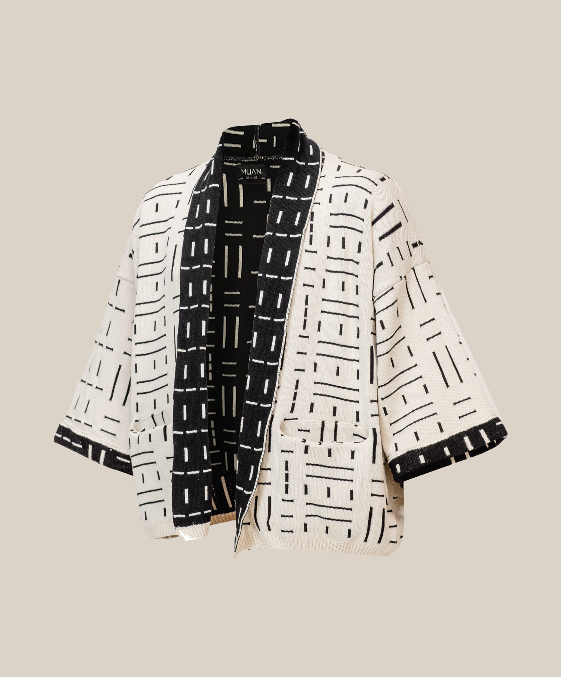 Tenoch Ash & Black Lounge Robe - Espiritu