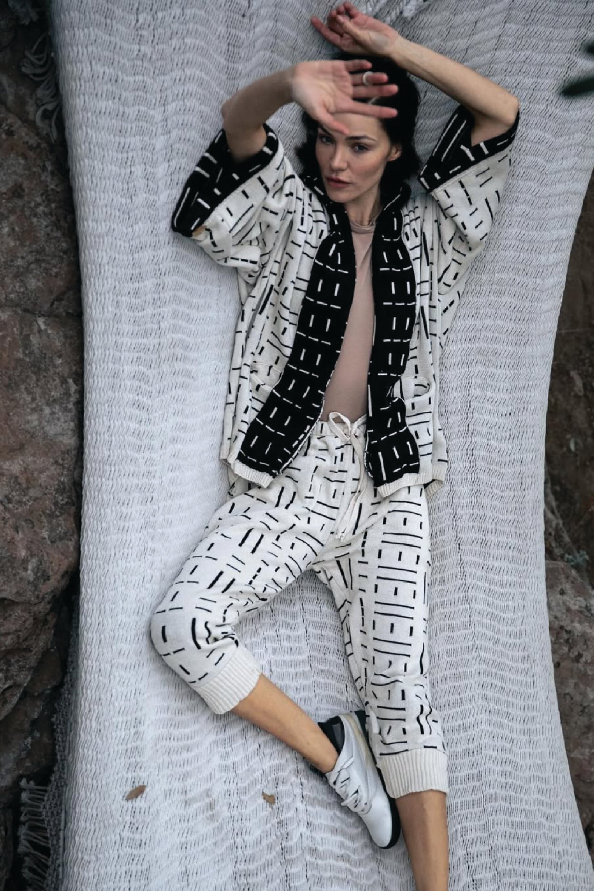 Tenoch Ash & Black Lounge Trousers - Espiritu